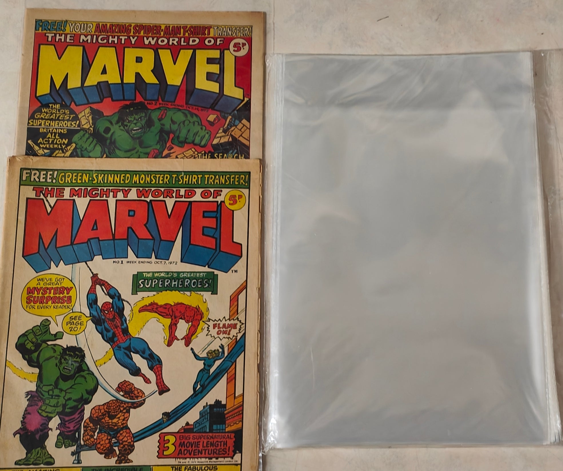 Size E - PACK OF 100 x MAGAZINE SIZE BACKING BOARDS