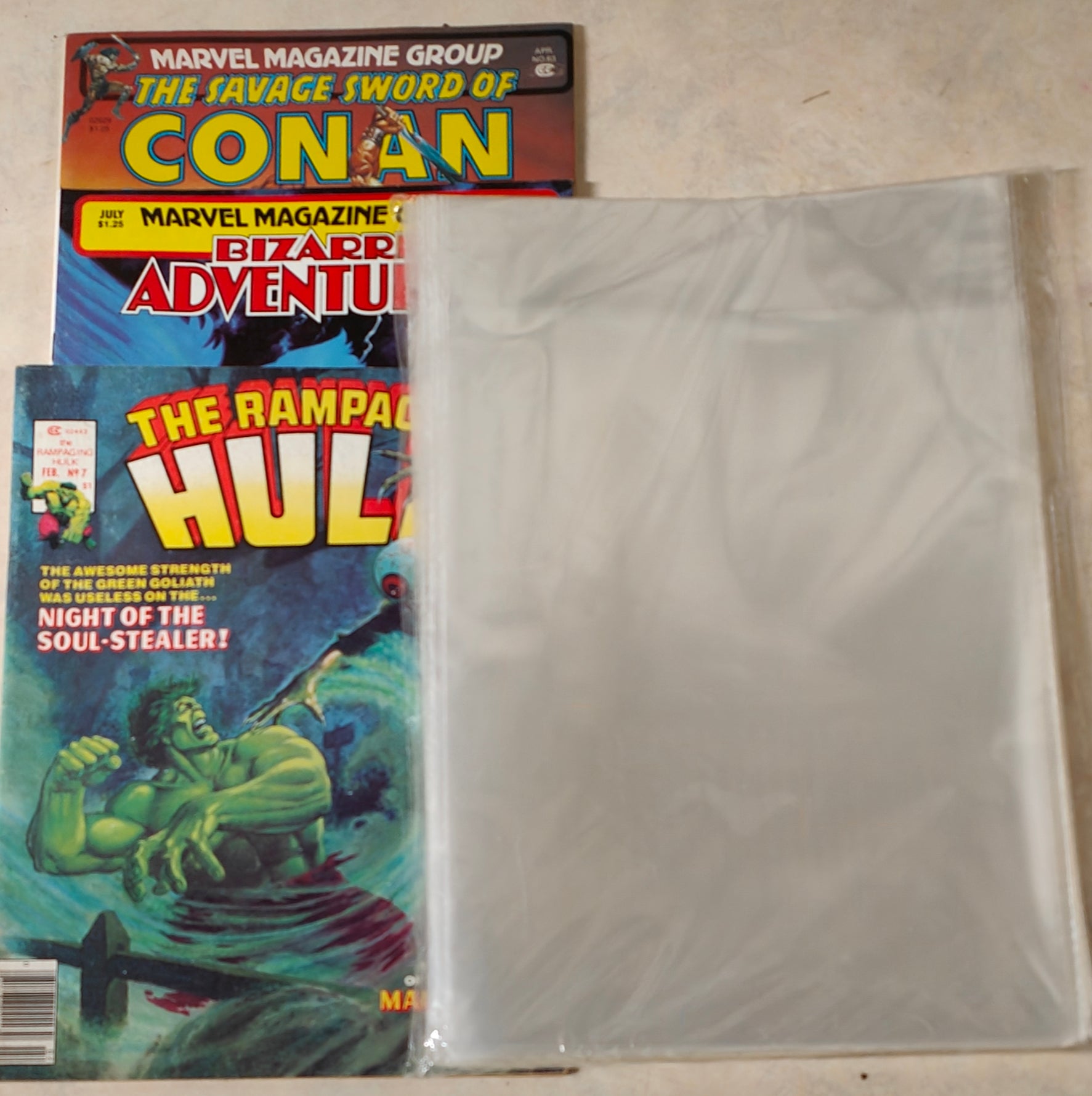 Size E - PACK OF 100 x MAGAZINE SIZE BACKING BOARDS
