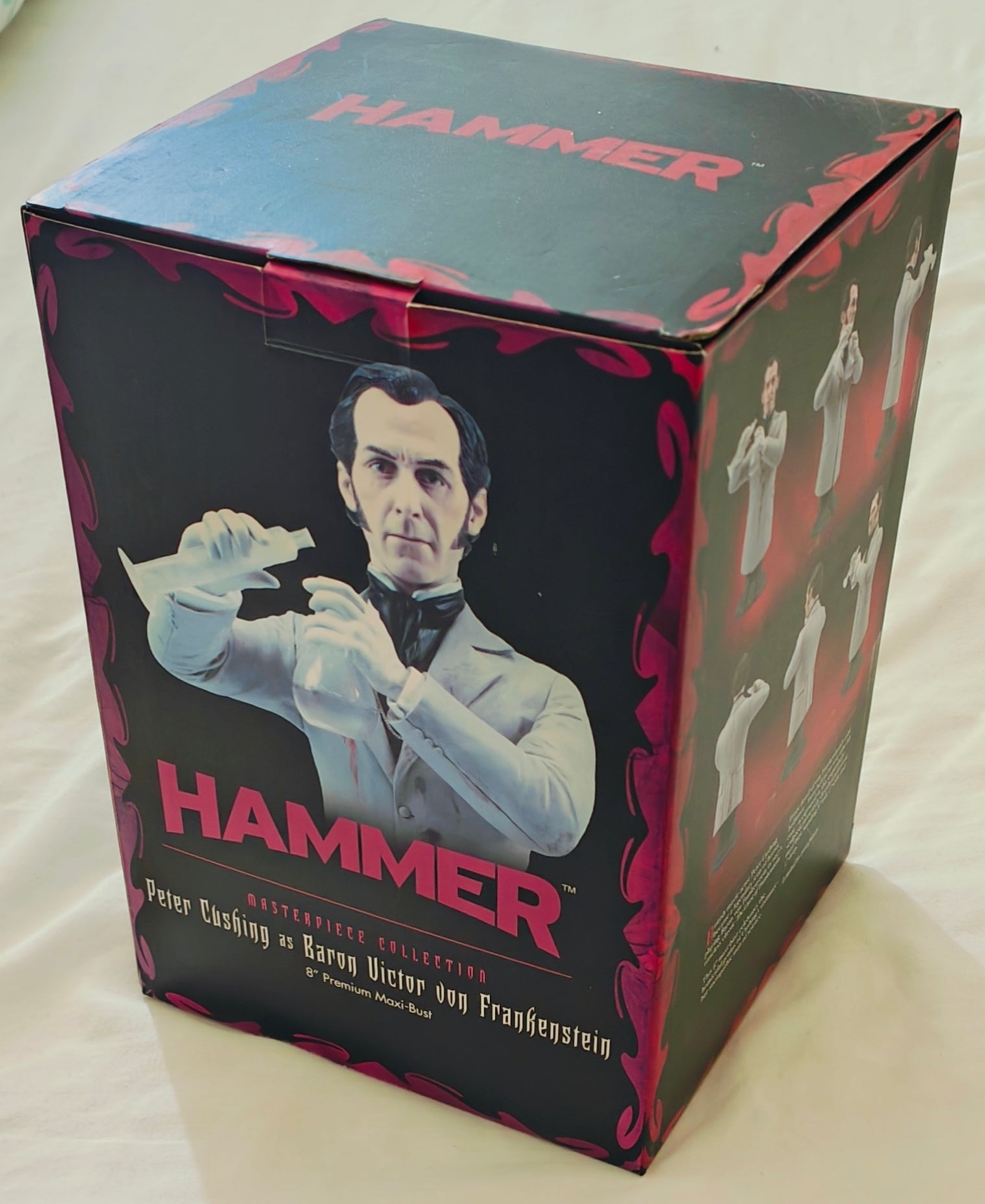 Titan Hammer Horror Masterpiece - Peter Cushing as Baron Von Frankenstein. 8"premium maxi bust