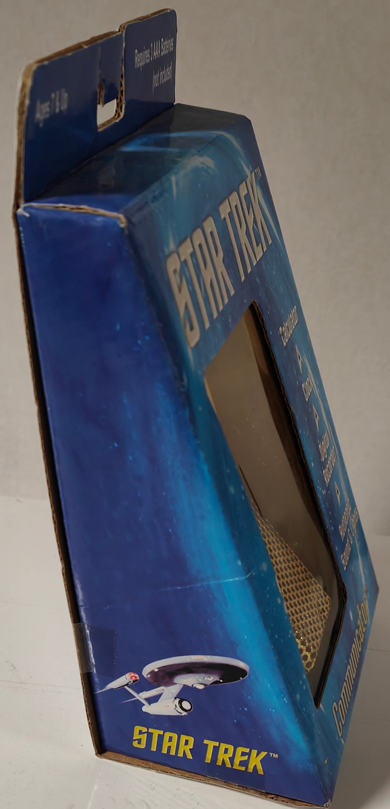 STAR TREK - 1998 COMMUNICATOR + CALCULATOR + CLOCK & LIGHTS + DIGITAL RECORDER