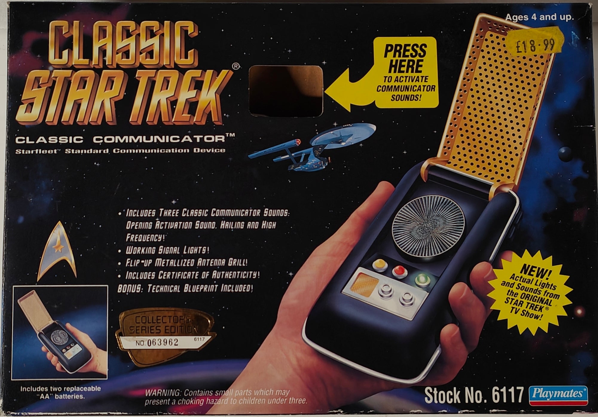 CLASSIC STAR TREK - CLASSIC COMMICATOR - 1994