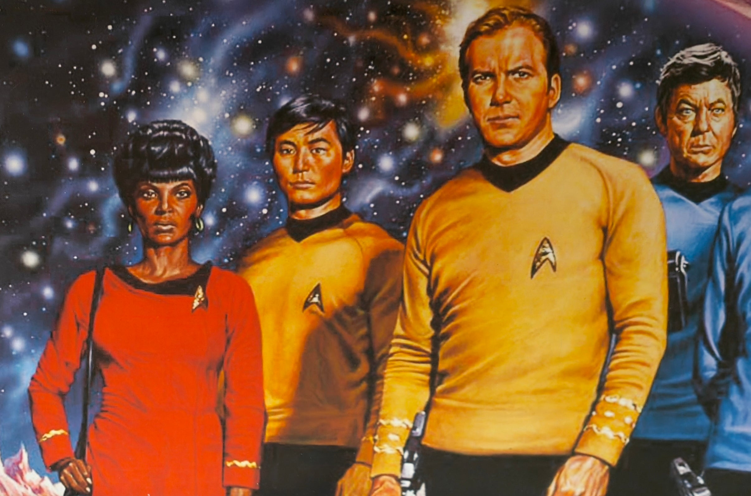 CLASSIC STAR TREK - CANVAS PRINT