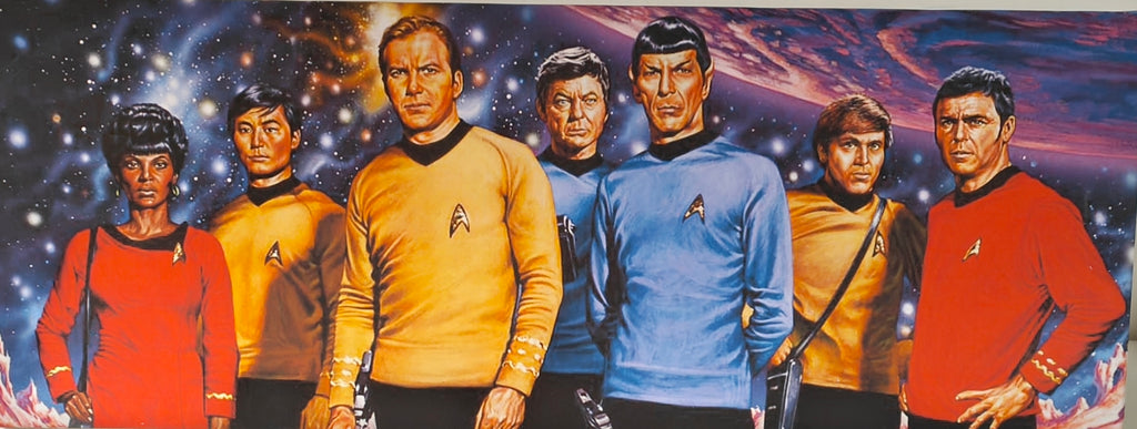 CLASSIC STAR TREK - CANVAS PRINT
