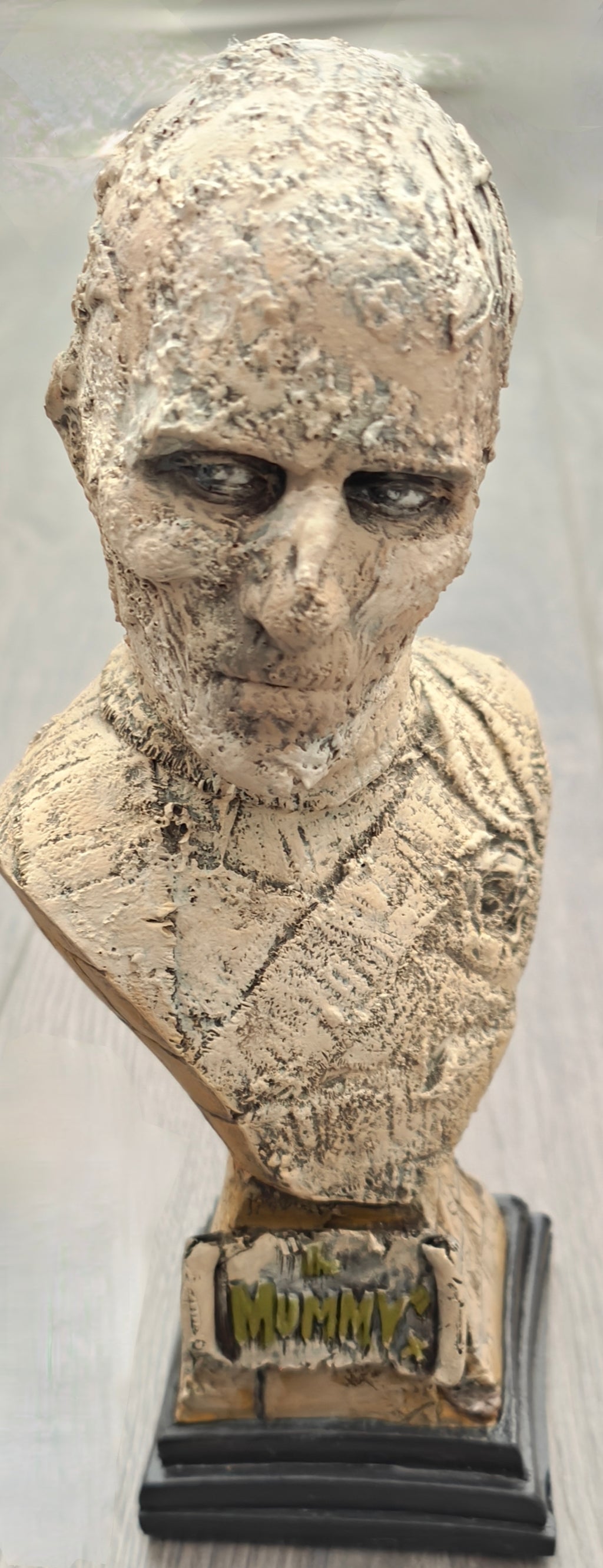 CHRISTOPHER LEE AS THE MUMMY HIGHLY DETAILED RESIN BUST - RARE - 10" TALL