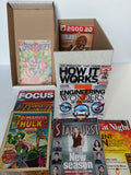 100 x BULK JOB LOT OF SCI-FI, COMIC AND COLLECTABLES MAGAZINES