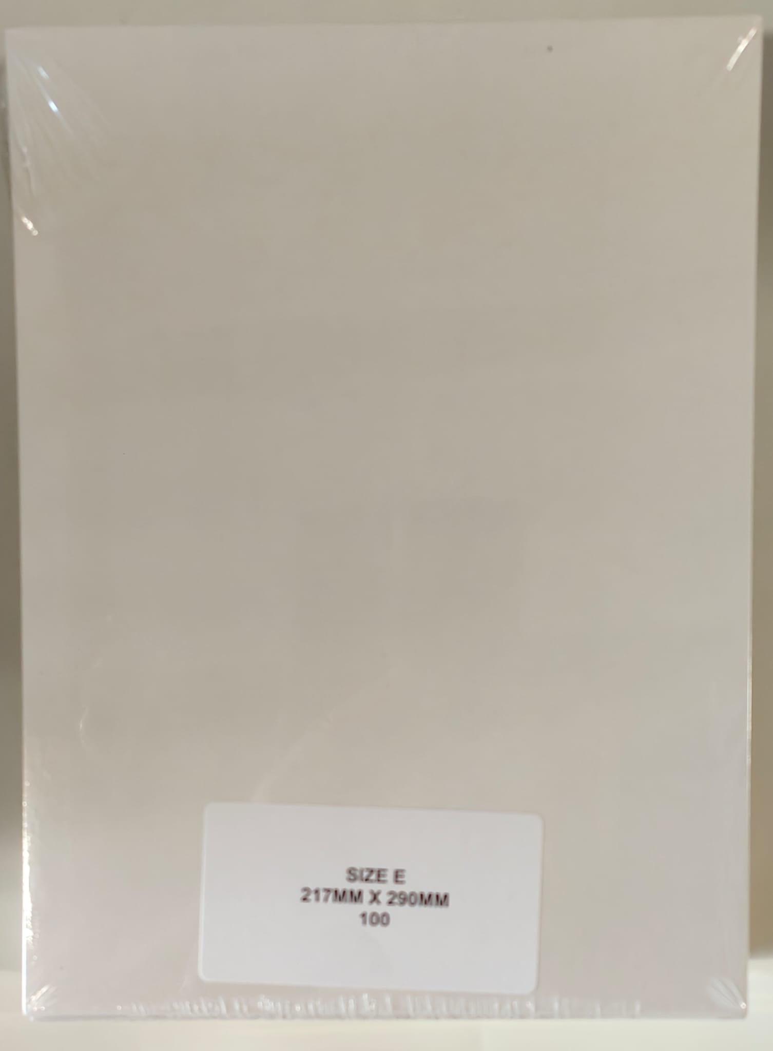 Size E - PACK OF 100 x MAGAZINE SIZE BACKING BOARDS