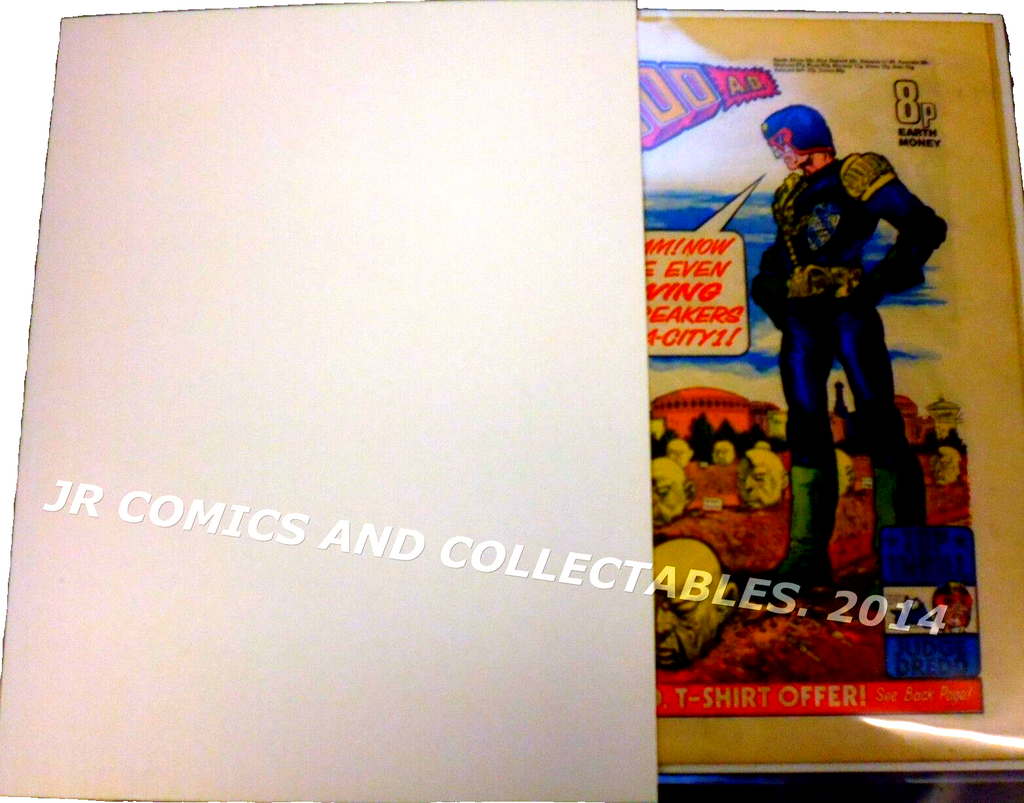 Size F.  Early size 2000AD Backing Boards