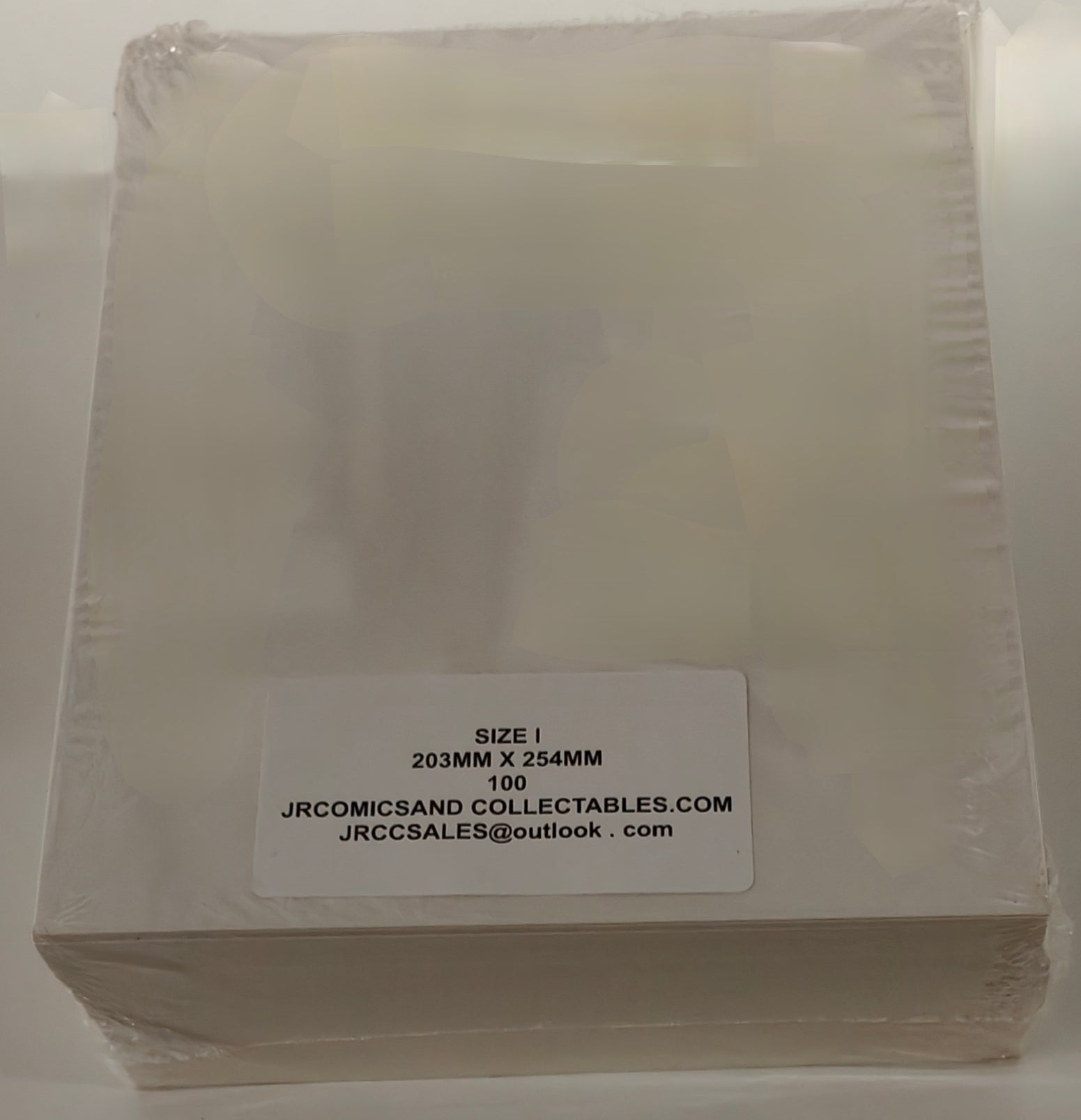 Size I. STIFFENER CARD FOR 8"x 10" PHOTOGRAPHS