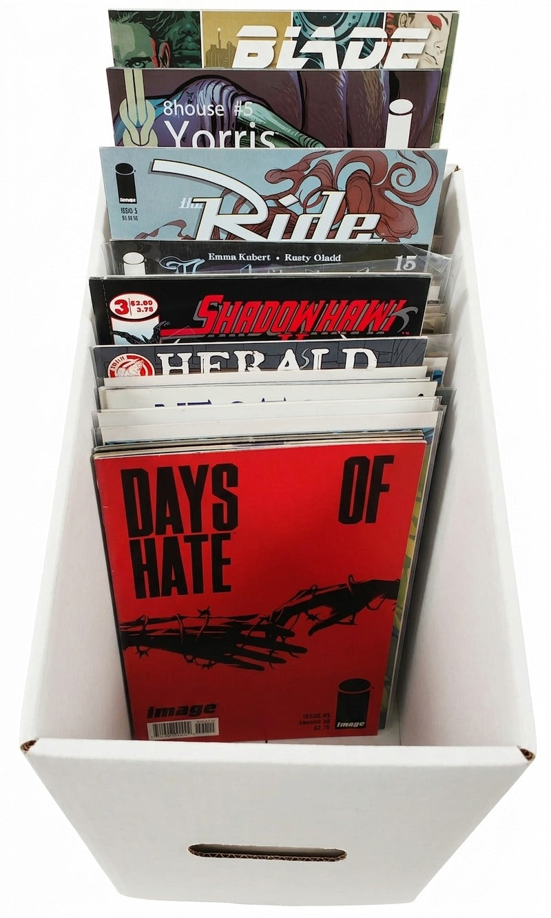 100 x BULK LOT OF INDEPENDENT U.S. COMIC BOOKS (DARK HORSE, IMAGE, IDW ETC ETC)