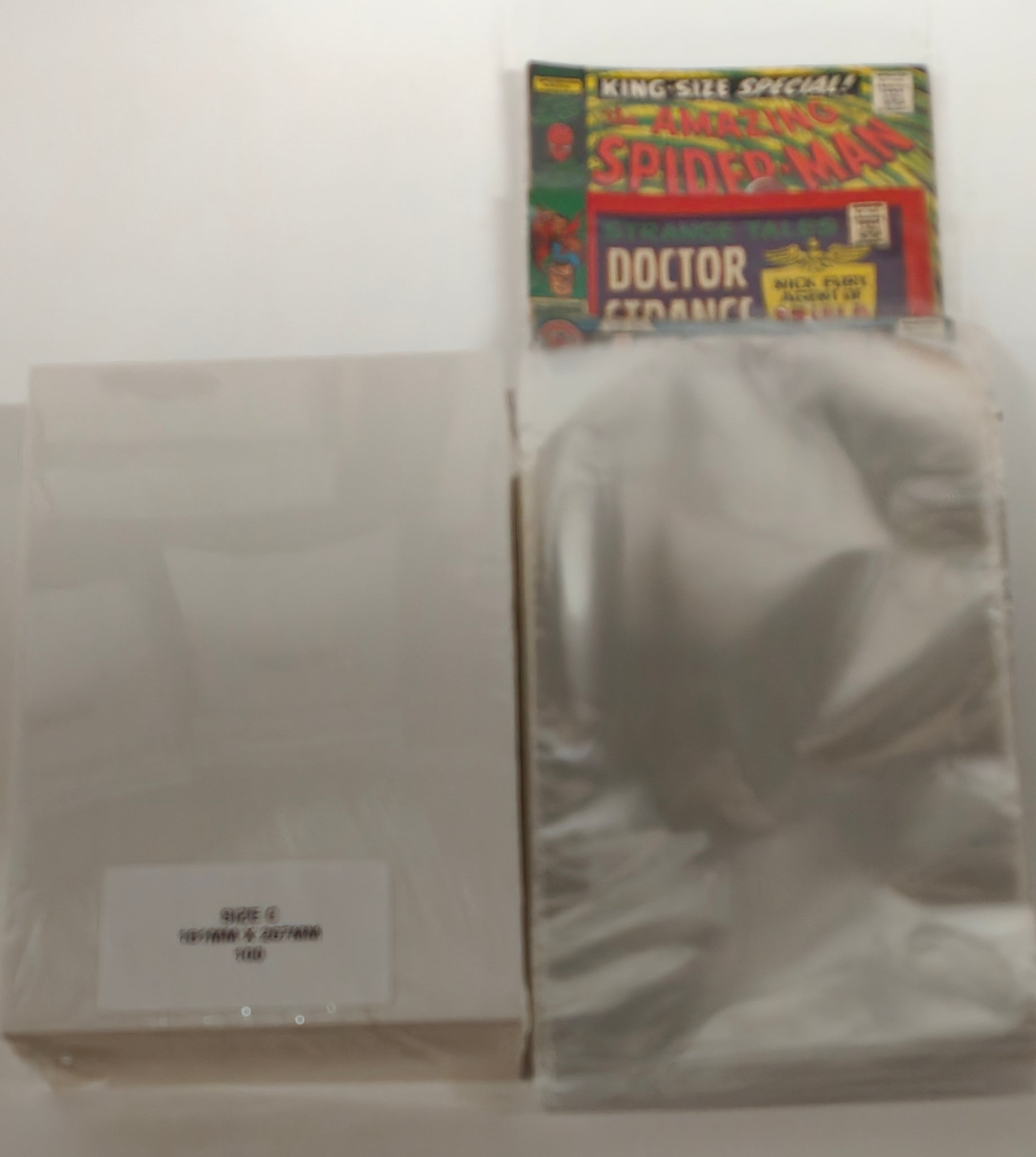 Size C - SILVER AGE SIZE U.S COMIC BAGS