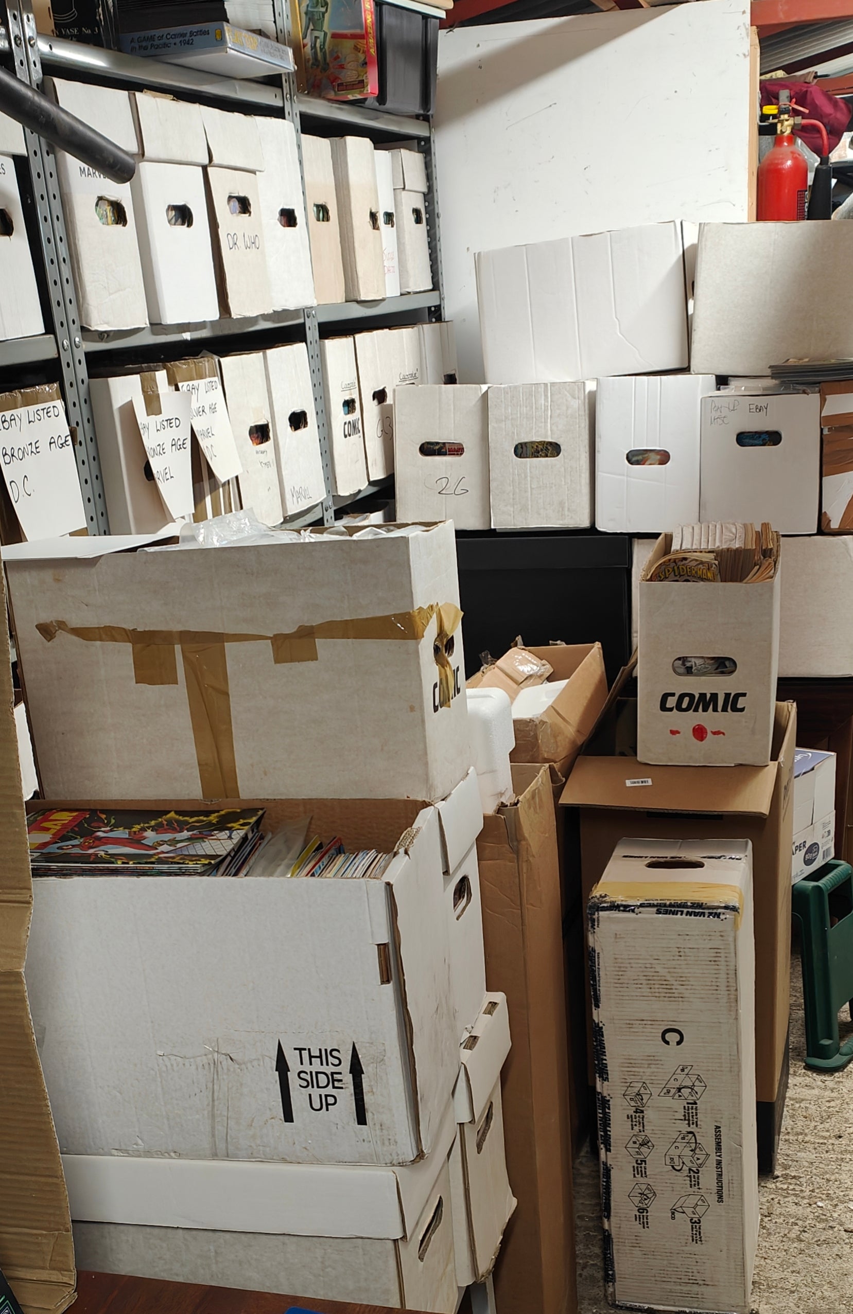 100 x BULK LOT OF U.S. COMIC BOOKS (MARVEL,DC,INDEPENDENTS)
