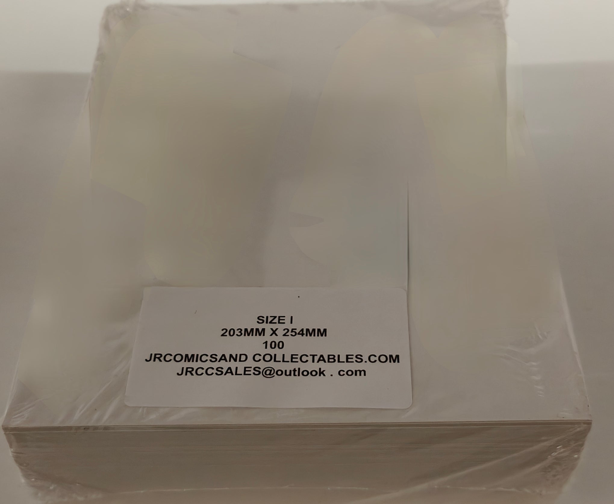 Size I. STIFFENER CARD FOR 8"x 10" PHOTOGRAPHS
