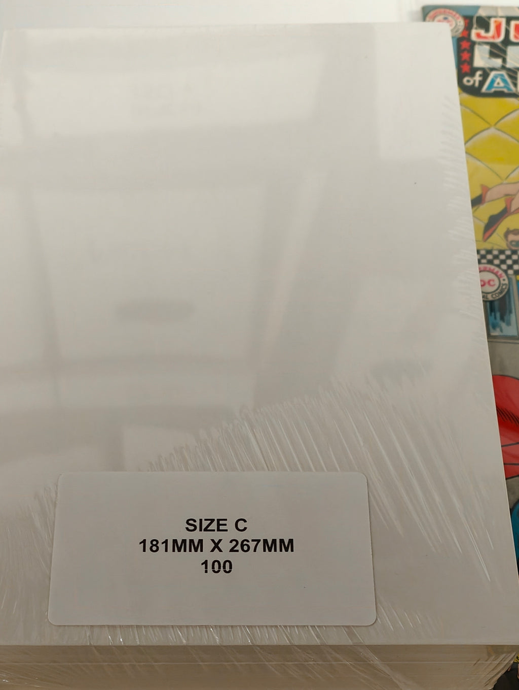 Size C - SILVERAGE SIZE COMIC BACKING BOARDS