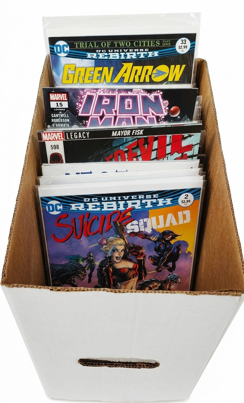 100 x BULK LOT OF U.S. COMIC BOOKS (MARVEL,DC,INDEPENDENTS)