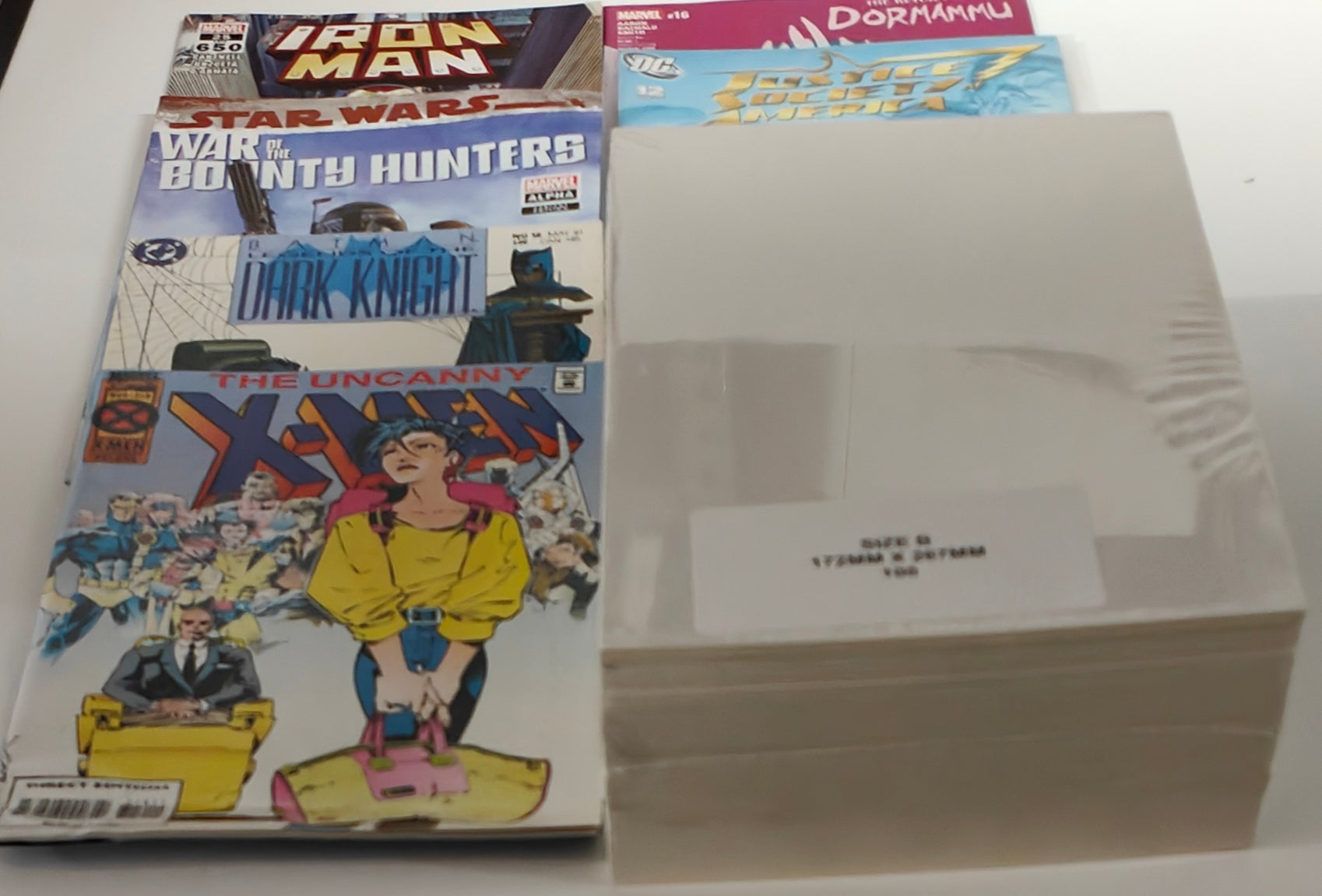 Size B - CURRENT SIZE U.S COMIC BACKING BOARDS