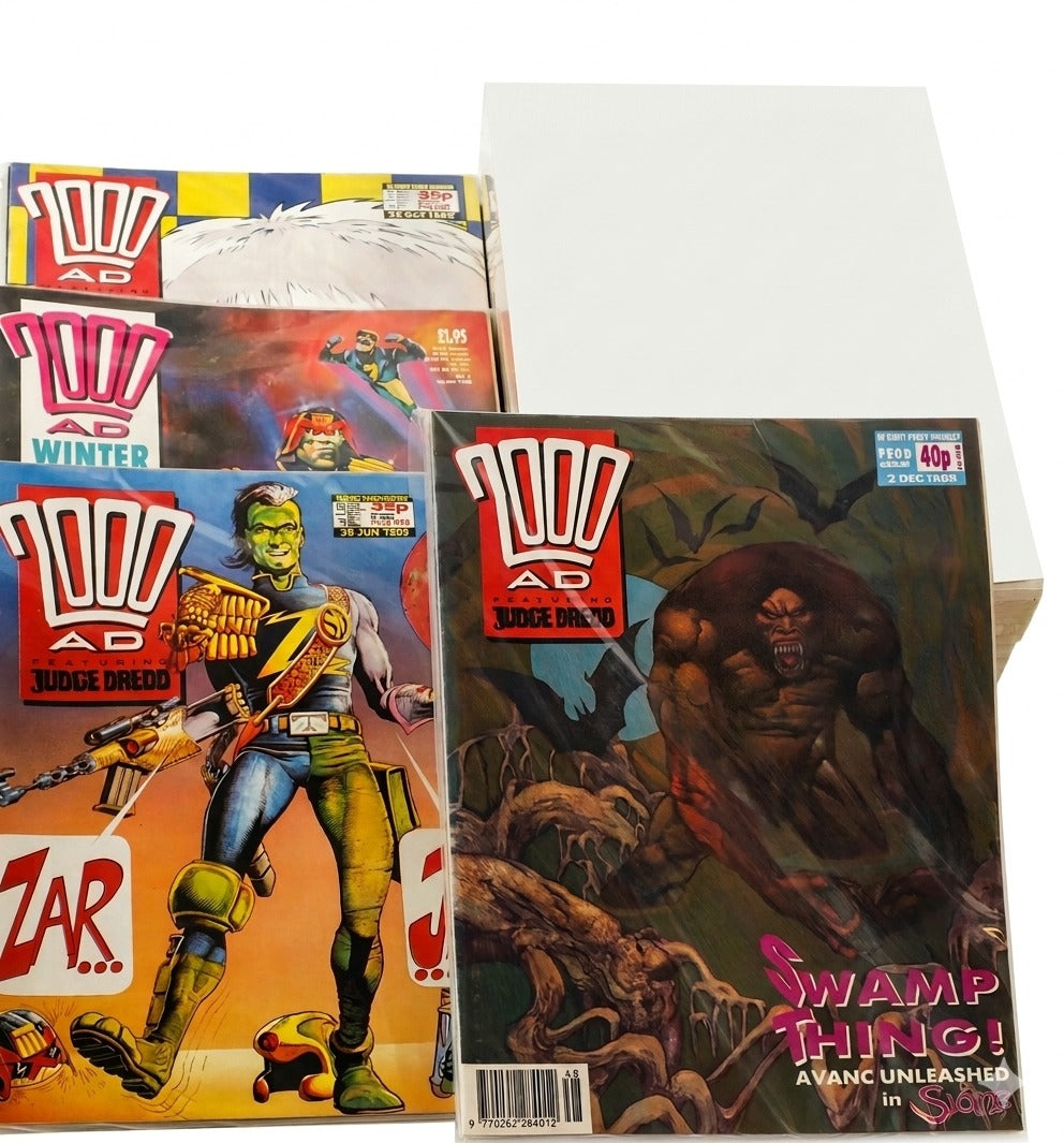 Size H. LATER SIZE 2000AD COMIC STORAGE BAGS. FOR PROGS # 520 ONWARDS